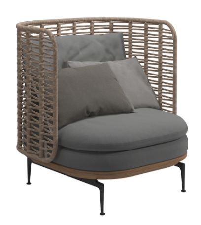 Gloster Mistral High Back Lounge Chair