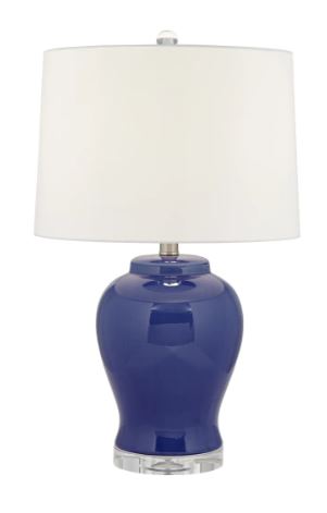 Serene Cobalt Table Lamp