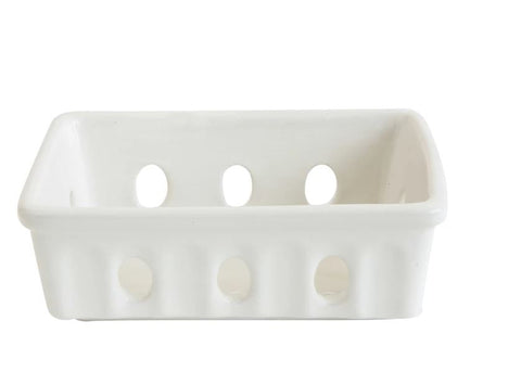 Stoneware Berry Basket/Soap Dish