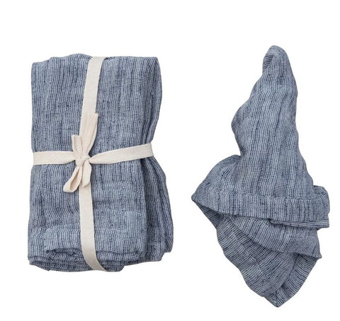 Woven Cotton and Linen Slub Napkin