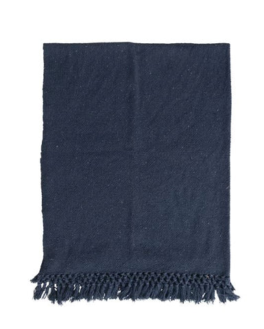 Woven Recycled Cotton Throw