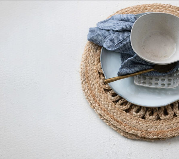 Hand-Woven Jute Placemat