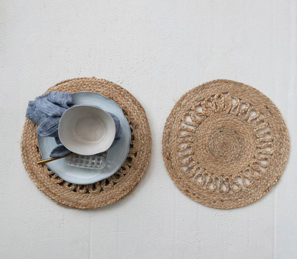 Hand-Woven Jute Placemat