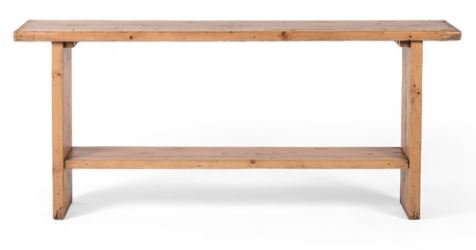 Pine Tree Console Table