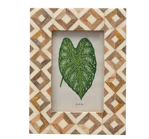 Resin Patterned Photo Frame