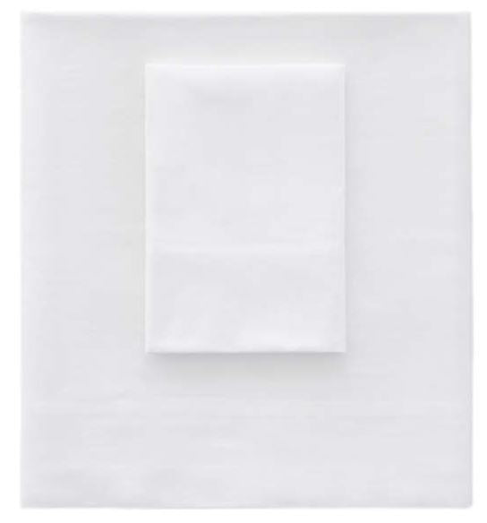Essential Percale White Sheet Set