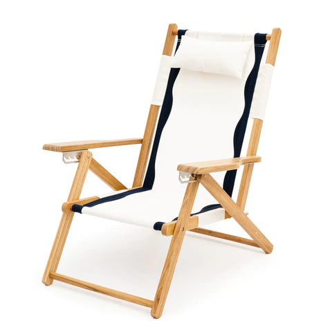 Sling Beach Chair- Riviera White