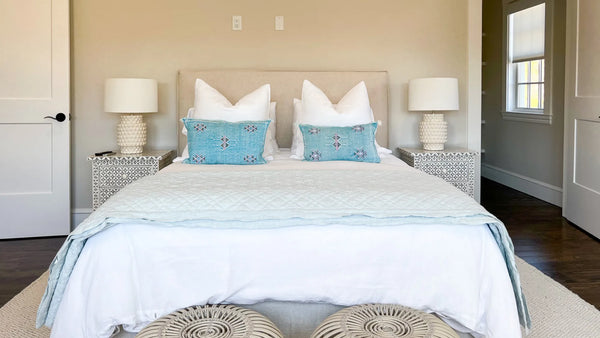 Julia Headboard Savile Flax