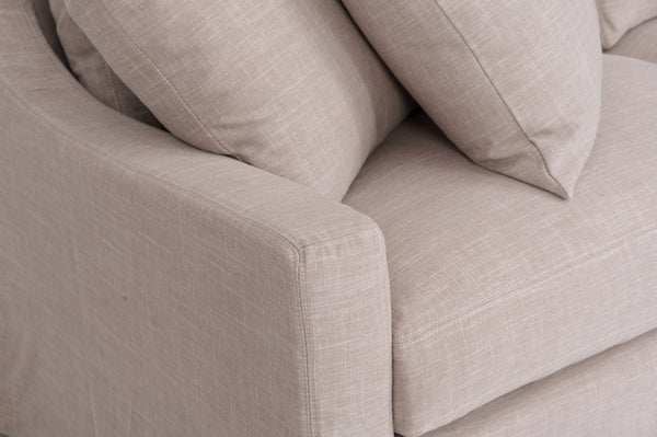 Harpoon Slipcovered Sofa - Nomad Snow