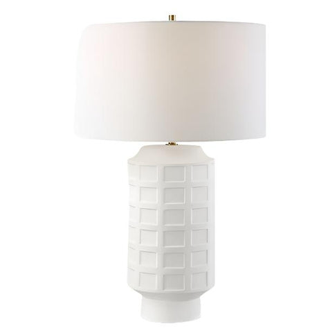 Meshacket White Table Lamp