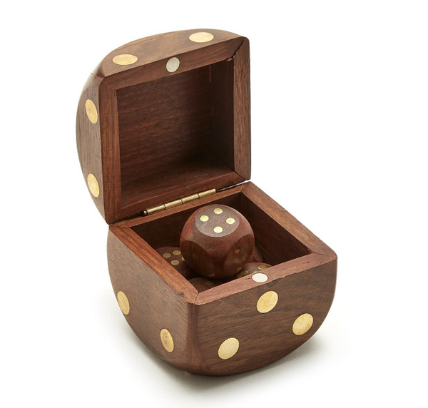 Wood Crafted Dice