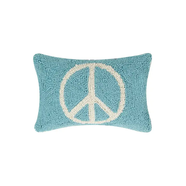 Peace Sign Hook Pillow