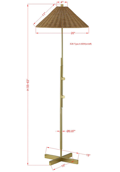 Snowdrift Floor Lamp