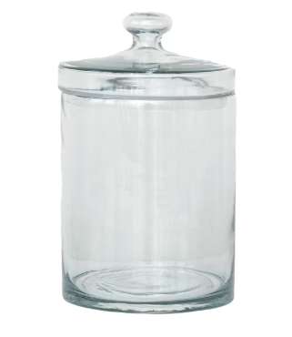 7 CUP GLASS JAR WITH LID