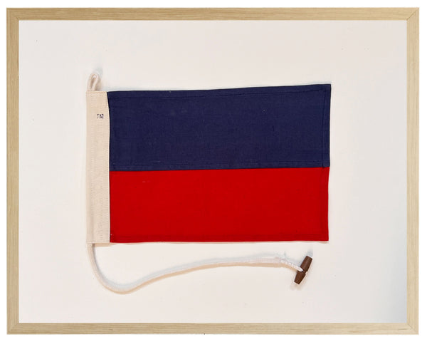 NAUTICAL FLAG E