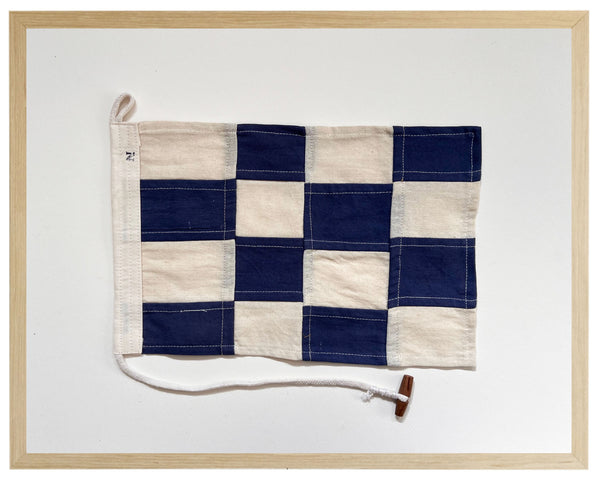 NAUTICAL FLAG N