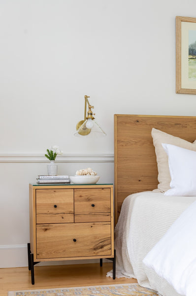 Aster 3-Drawer Nightstand