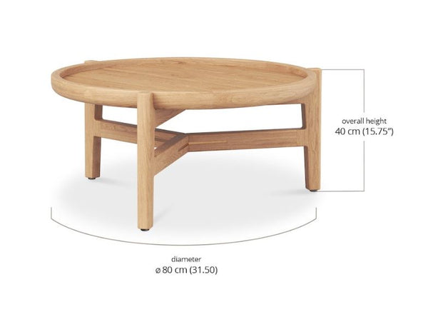 Soho Teak Round Coffee Table