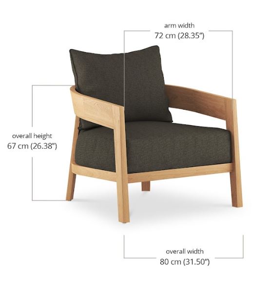 Soho Teak Lounge Chair