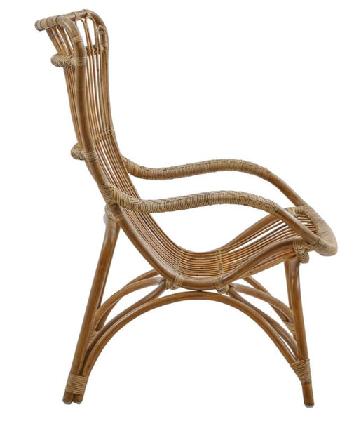 Lotus Antique Lounge Chair