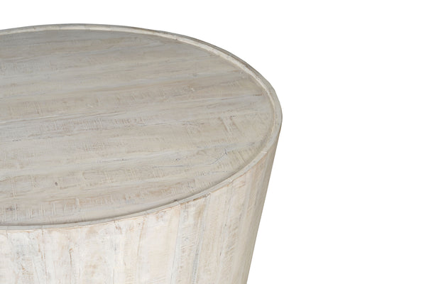 36" Hamlin Round Wooden Coffee Table