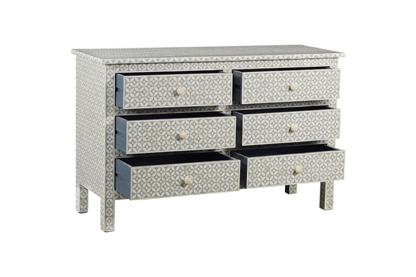Coastline 6 Drawer Dresser