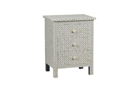 Coastline 3 Drawer Nightstand