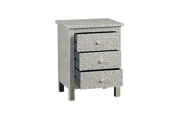 Coastline 3 Drawer Nightstand