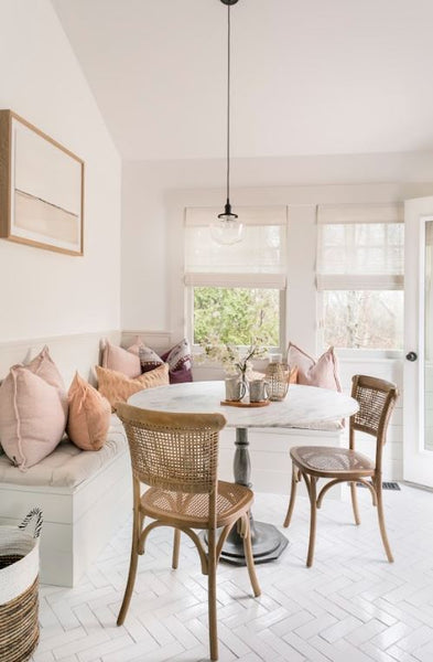 Hines Point Marble Table