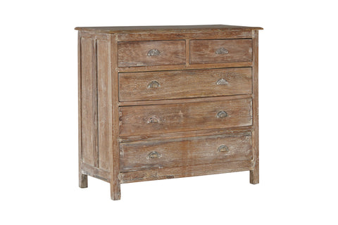 Sandy Neck Teak 5 Drawer Dresser