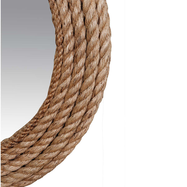 Small Round Rope Mirror