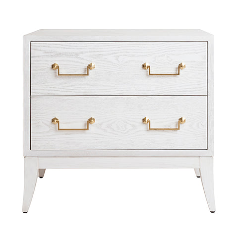 Sage White Side Table