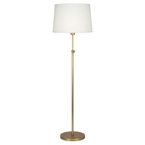 Luna Floor Lamp Aged Brass