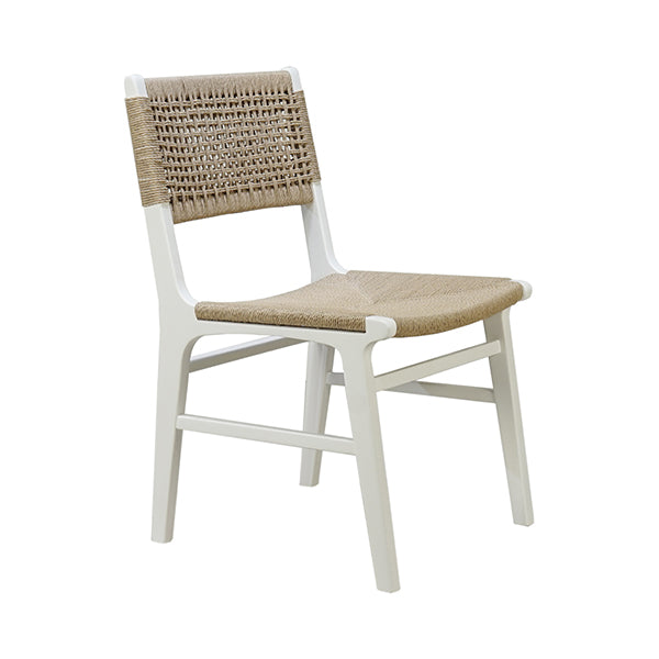 Morgan White Side Chair
