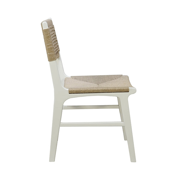 Morgan White Side Chair