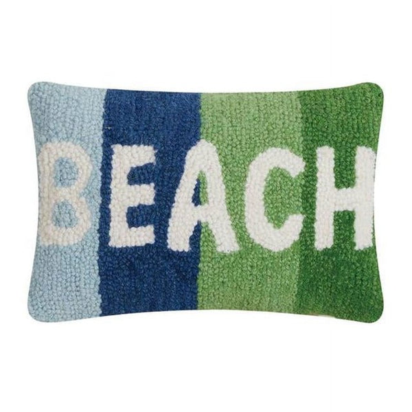 Beach Print Hook Pillow
