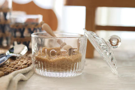 BEECHWOOD SALT & SUGAR SPOON