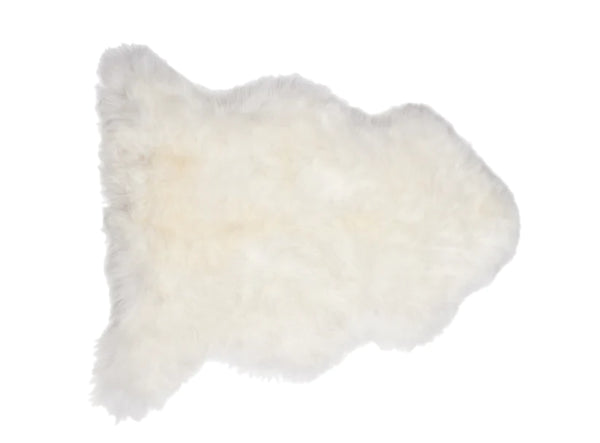 Ivory Sheepskin 2x3 Single Pelt