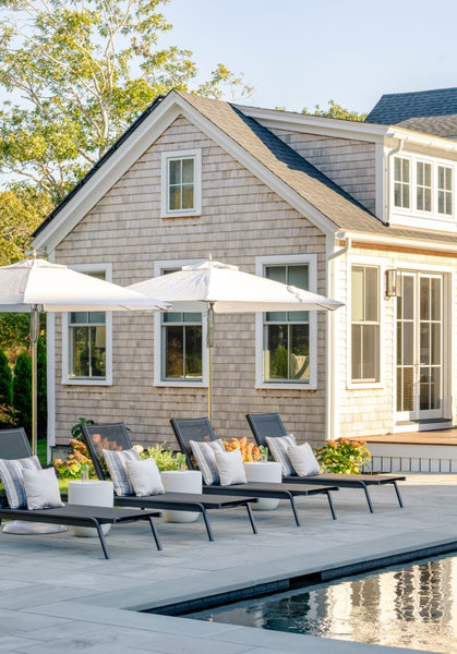 Ocean Master 10' Natural Hexagon Umbrella by TUUCI