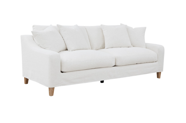 Plover Slipcover Sofa in Nomad Snow