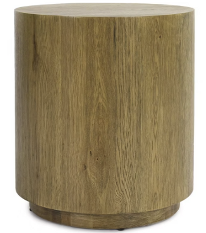 LEAH LIGHT BROWN END TABLE