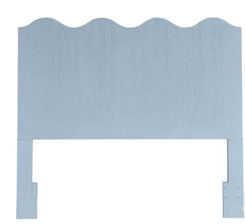 Sky Blue Neptune Queen Headboard