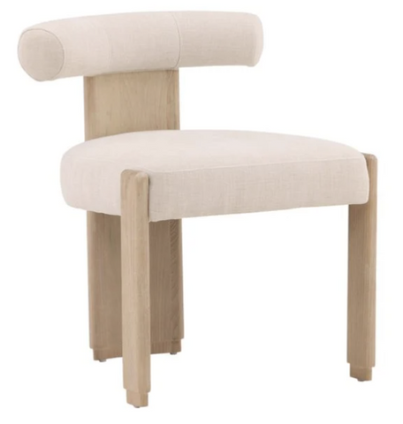 NORTON ROCK CREAM DINING CHAIR