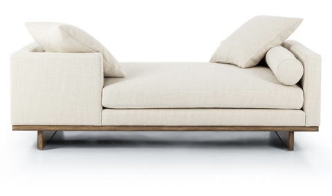 BROTHERS CHAISE IN IRVING TAUPE