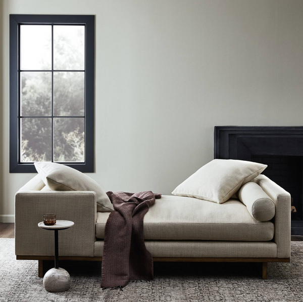BROTHERS CHAISE IN IRVING TAUPE