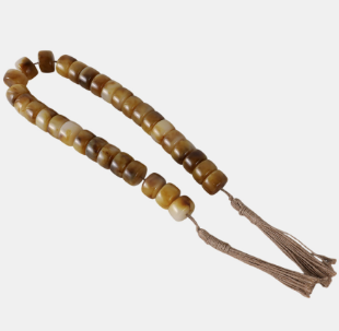 CYLINDER 1" RESDIN BEADED GARLAND