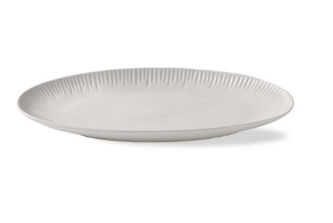 WHITE OVAL PLATTER SMALL