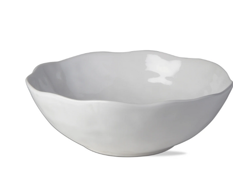 WHITE TALL BOWL
