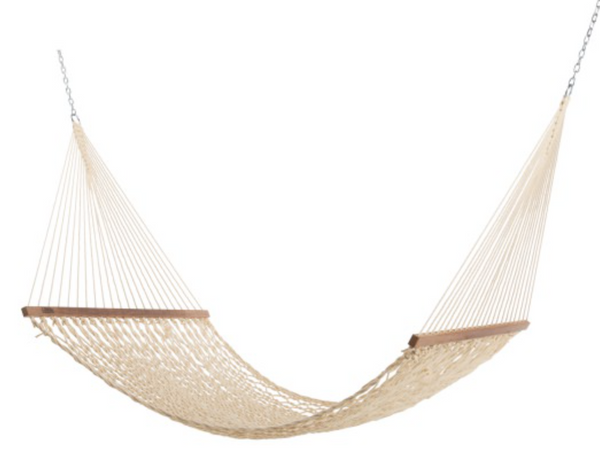DOUBLE OATMEAL ROPE HAMMOCK