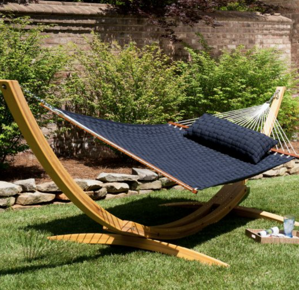 SOFT WEAVE NAVY HAMMOCK